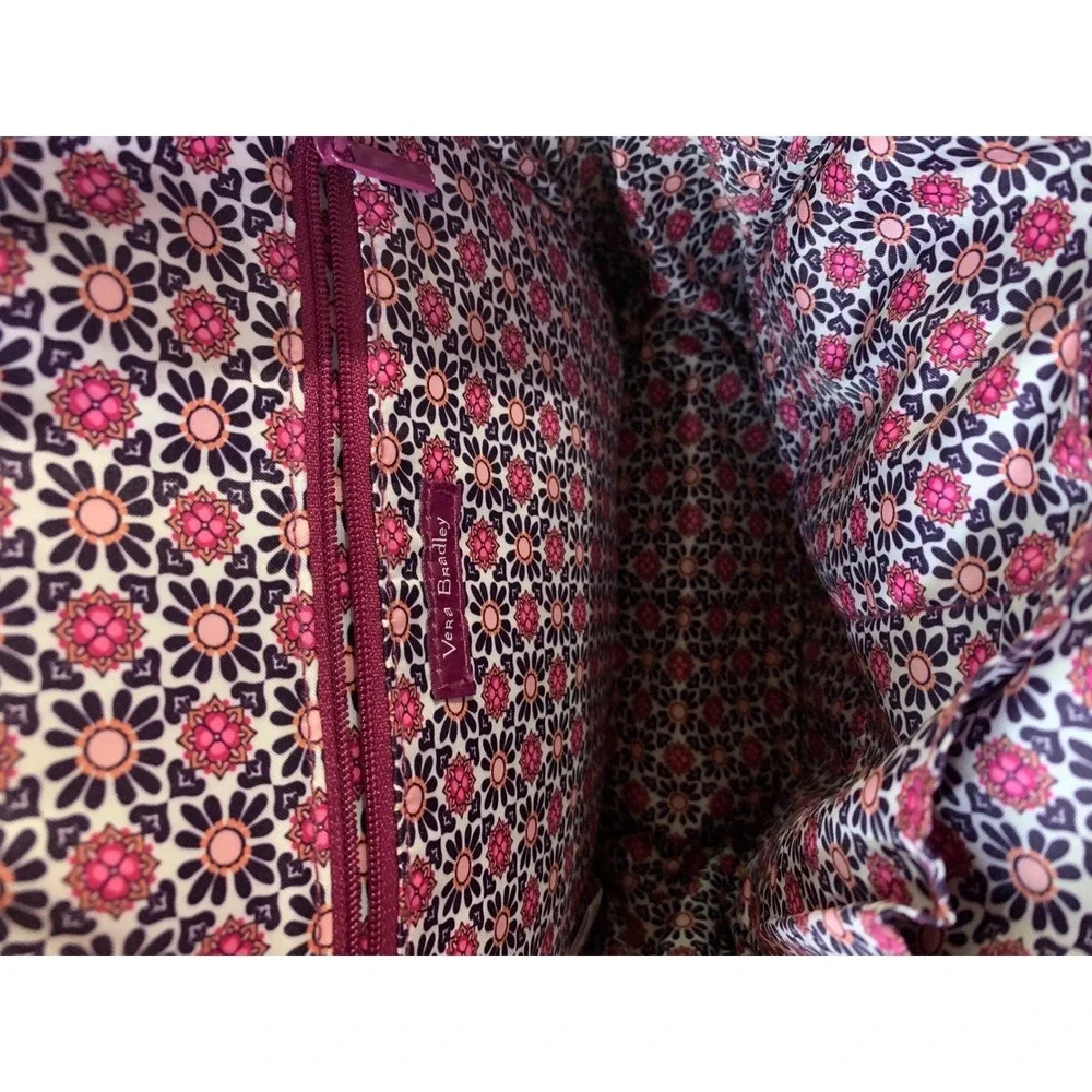 Vera‎ Bradley Small Backpack Floral Pink Purple Mandala Pattern